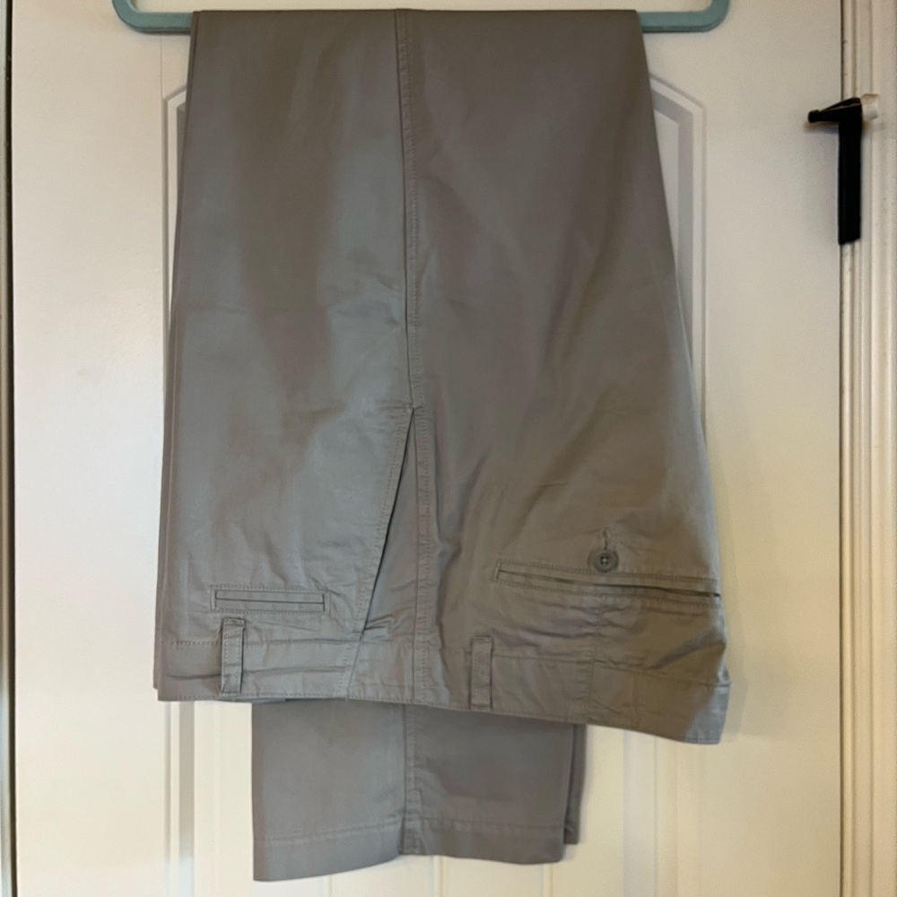Calvin Klein Tan Chinos Smooth Cotton Blend
